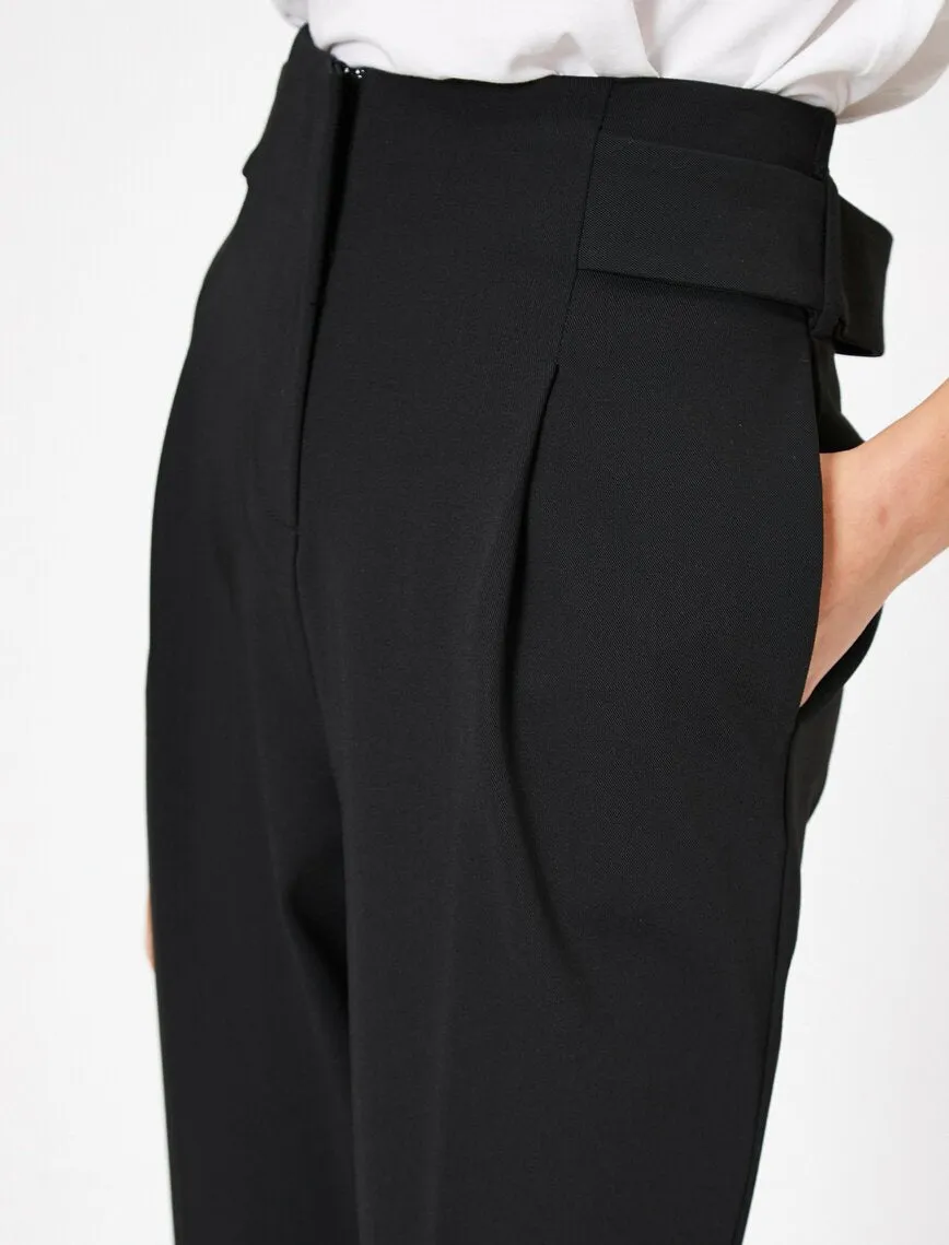 16289 Black Slim Fit Trousers