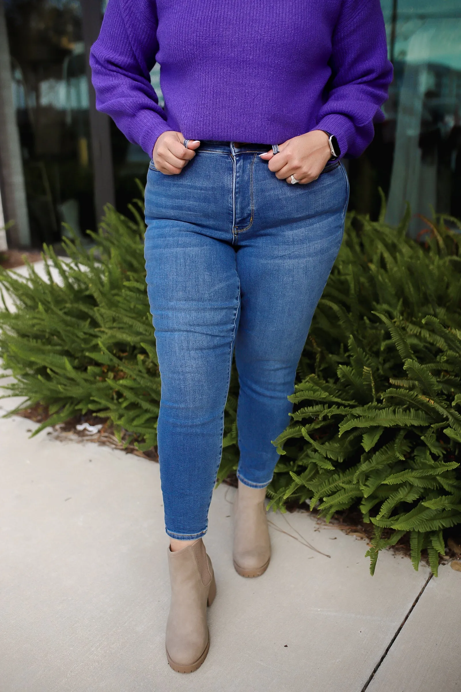 Bryant High Rise Thermal Skinny Jean