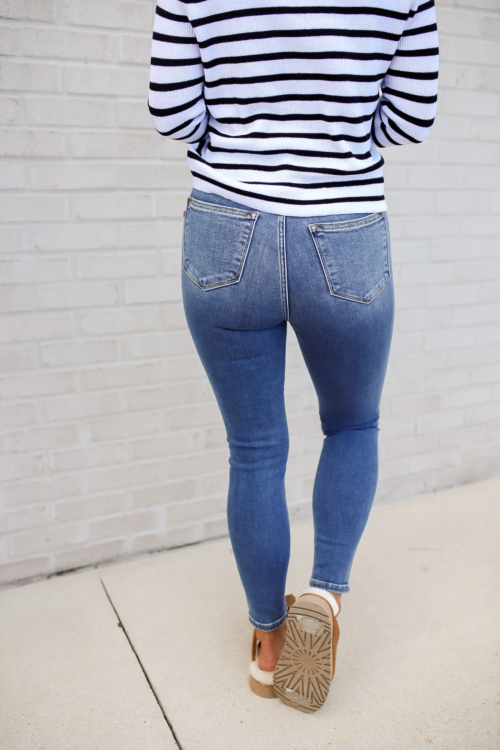 Bryant High Rise Thermal Skinny Jean