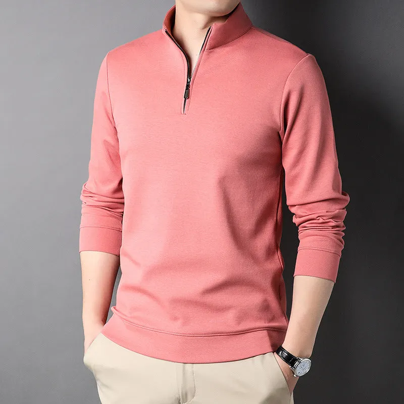 Casual Stand Collar Top