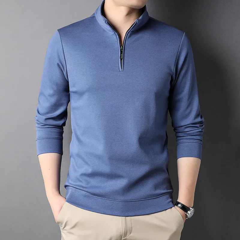 Casual Stand Collar Top
