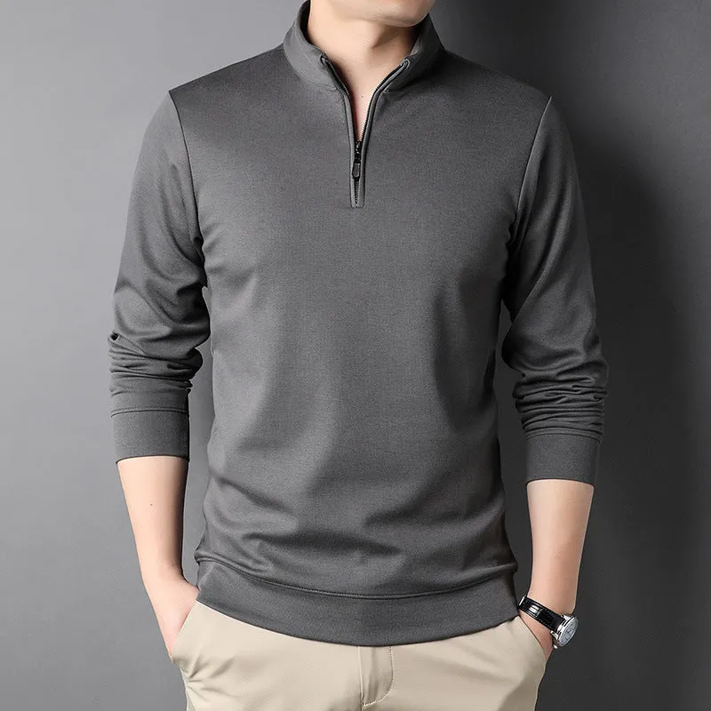 Casual Stand Collar Top