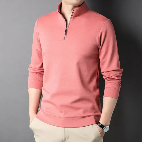 Casual Stand Collar Top