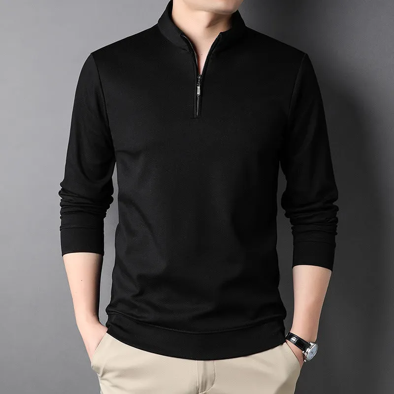 Casual Stand Collar Top