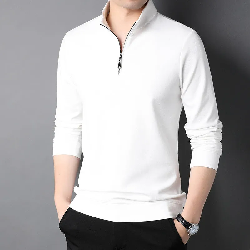 Casual Stand Collar Top