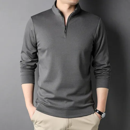 Casual Stand Collar Top