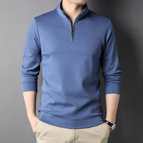 Casual Stand Collar Top