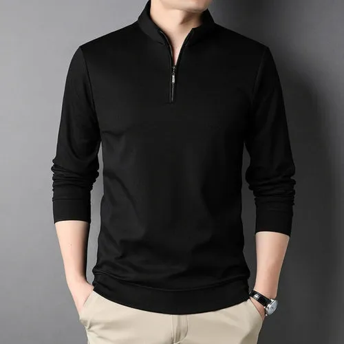 Casual Stand Collar Top