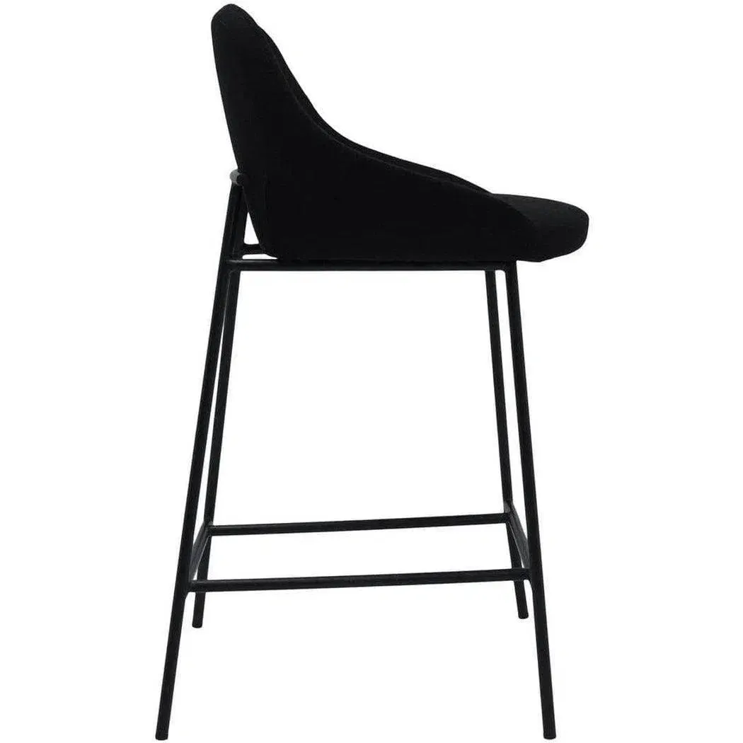 Counter Stool Black Contemporary