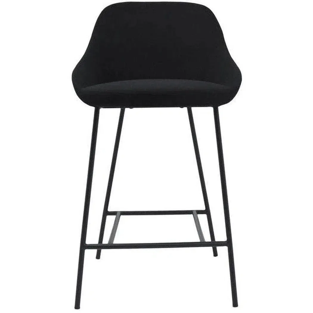 Counter Stool Black Contemporary