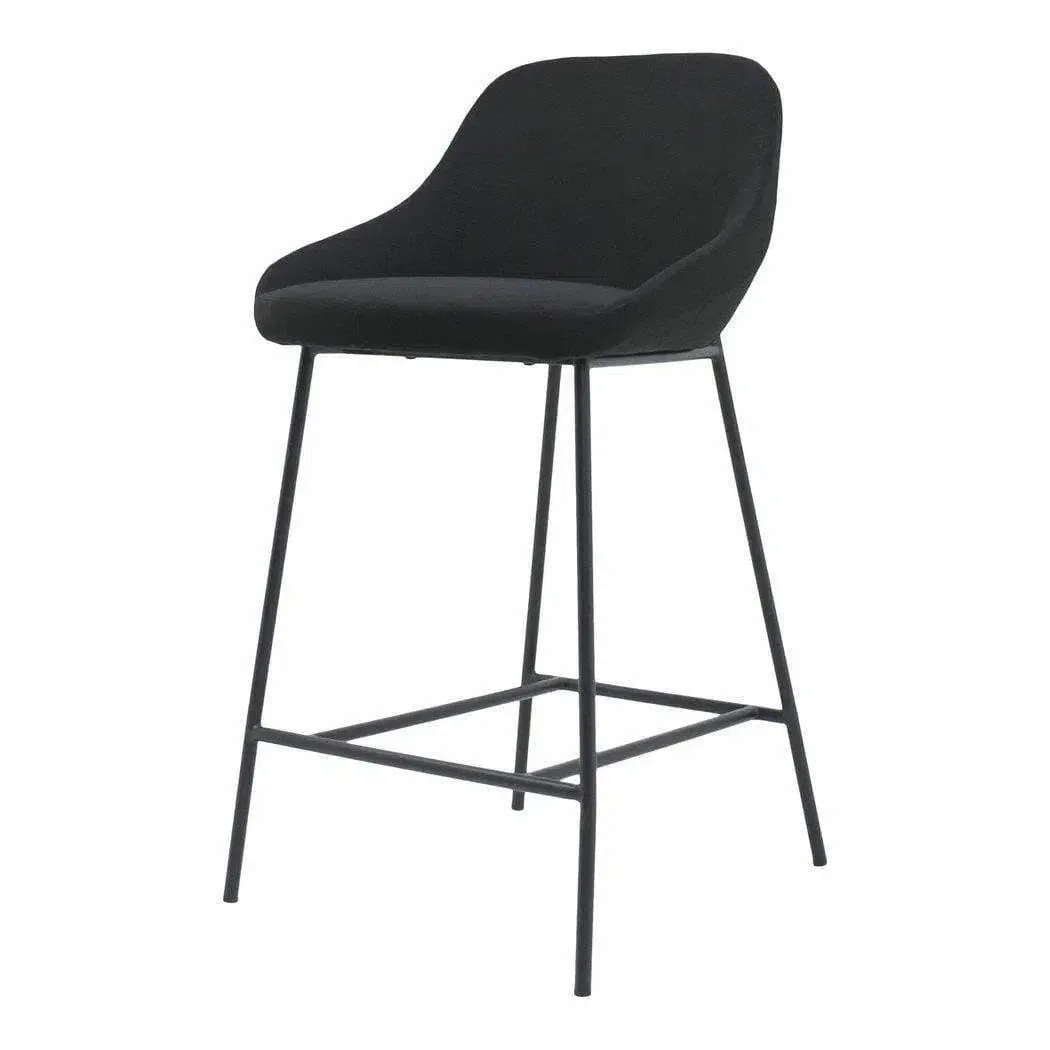 Counter Stool Black Contemporary