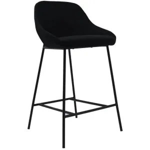 Counter Stool Black Contemporary