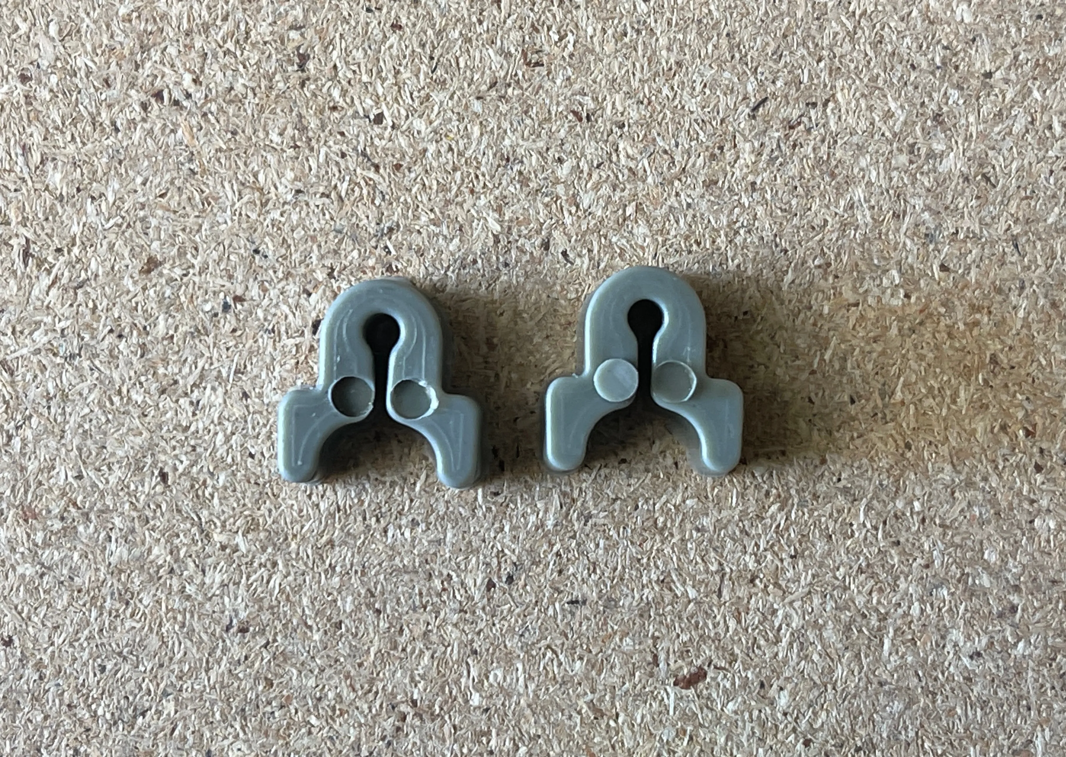 Curtain Track Button - Grey or Black