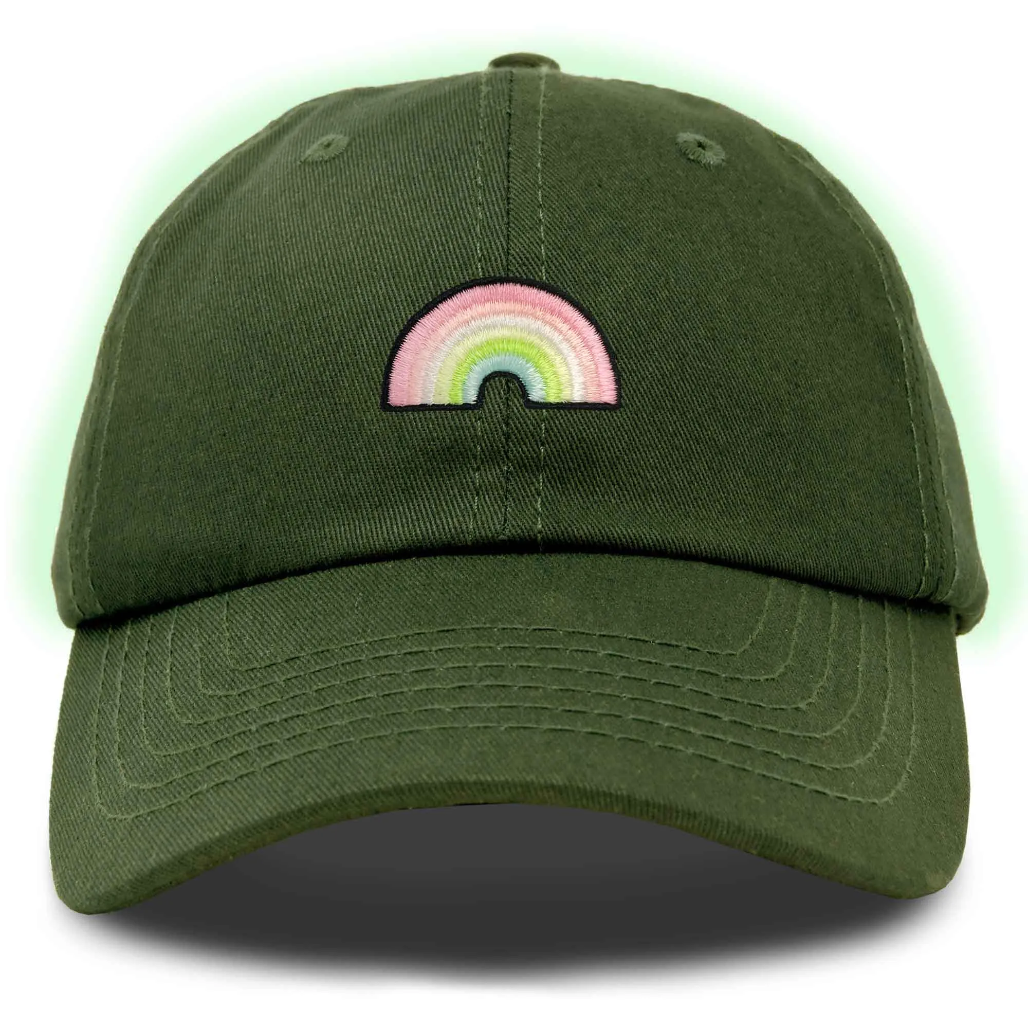 Dalix Rainbow Hat (Glow in the Dark)