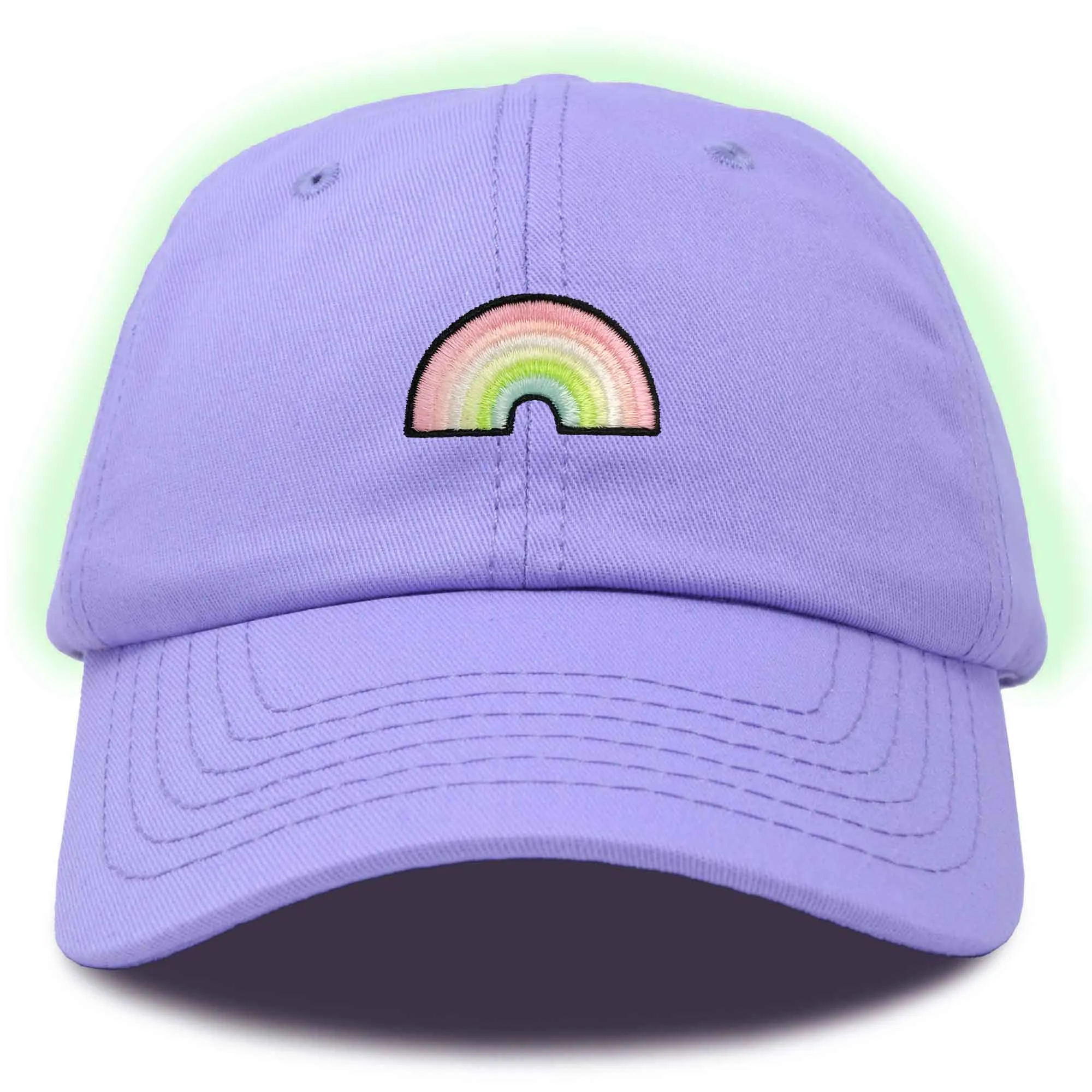 Dalix Rainbow Hat (Glow in the Dark)