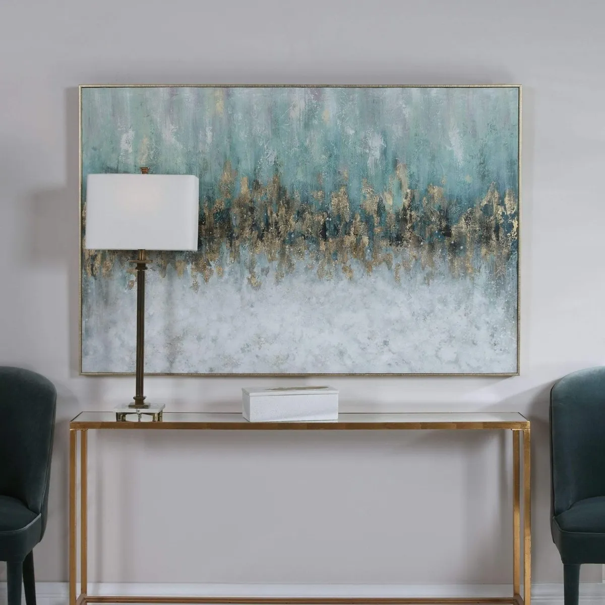 Divided Hand Painted Canvas
