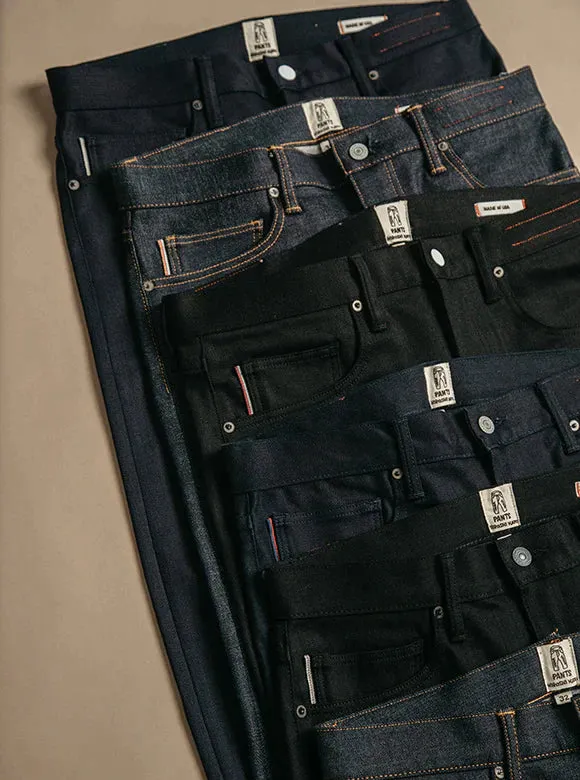 Kato CORE The Scissors Slim Tapered 10.5 oz Indigo Black Raw