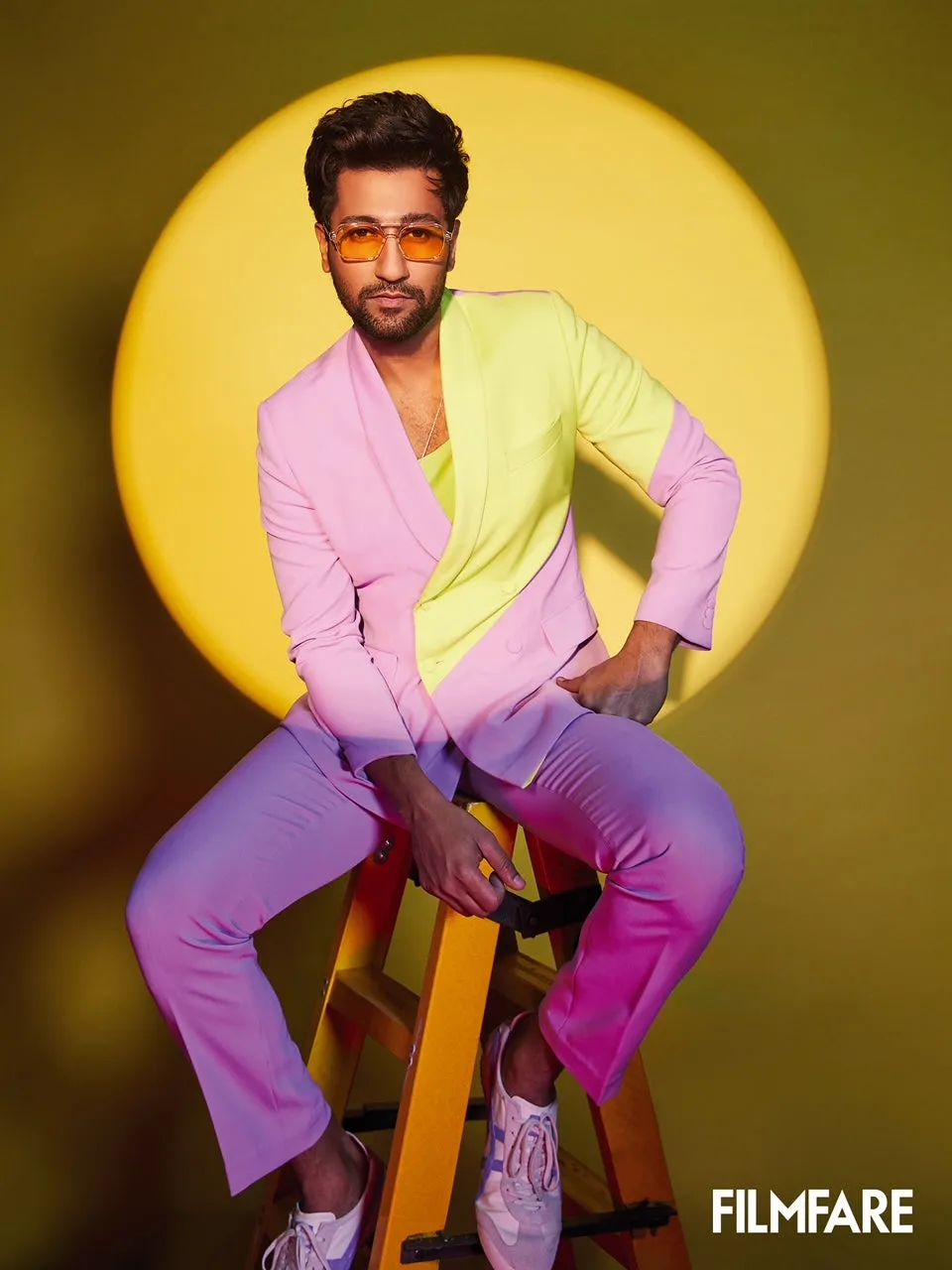 Lilac Staight Fit Pants
