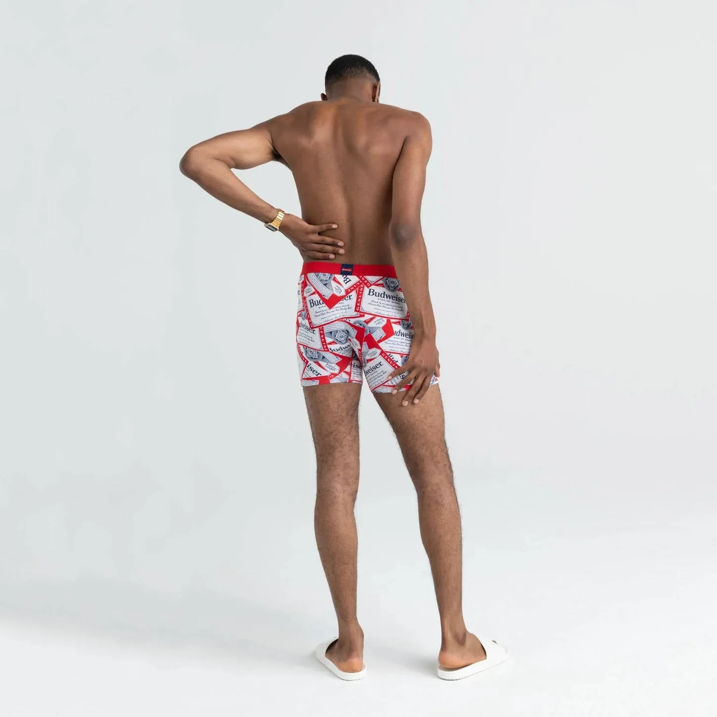 Saxx Mens Volt Boxer Brief Multi Tossed Label