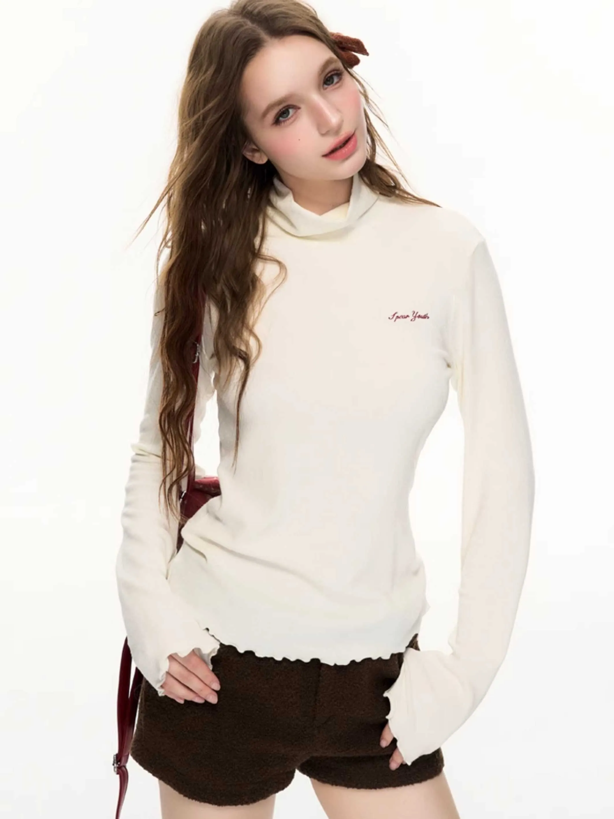 Slim fit inner long sleeve T-shirt【s0000010613】