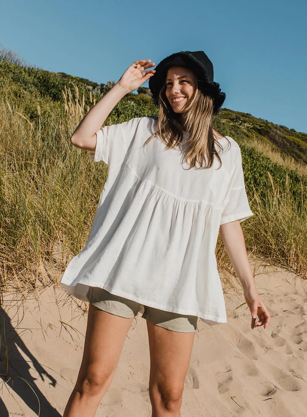 Stella Top-White