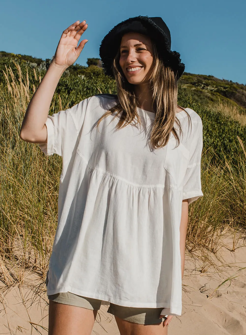 Stella Top-White