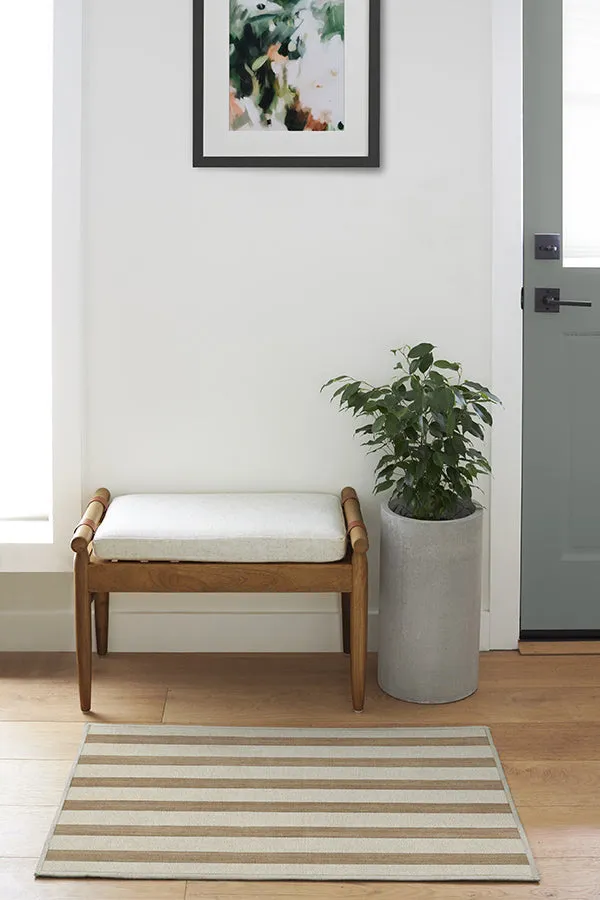 Sumi Sailor Stripe Camel Rug