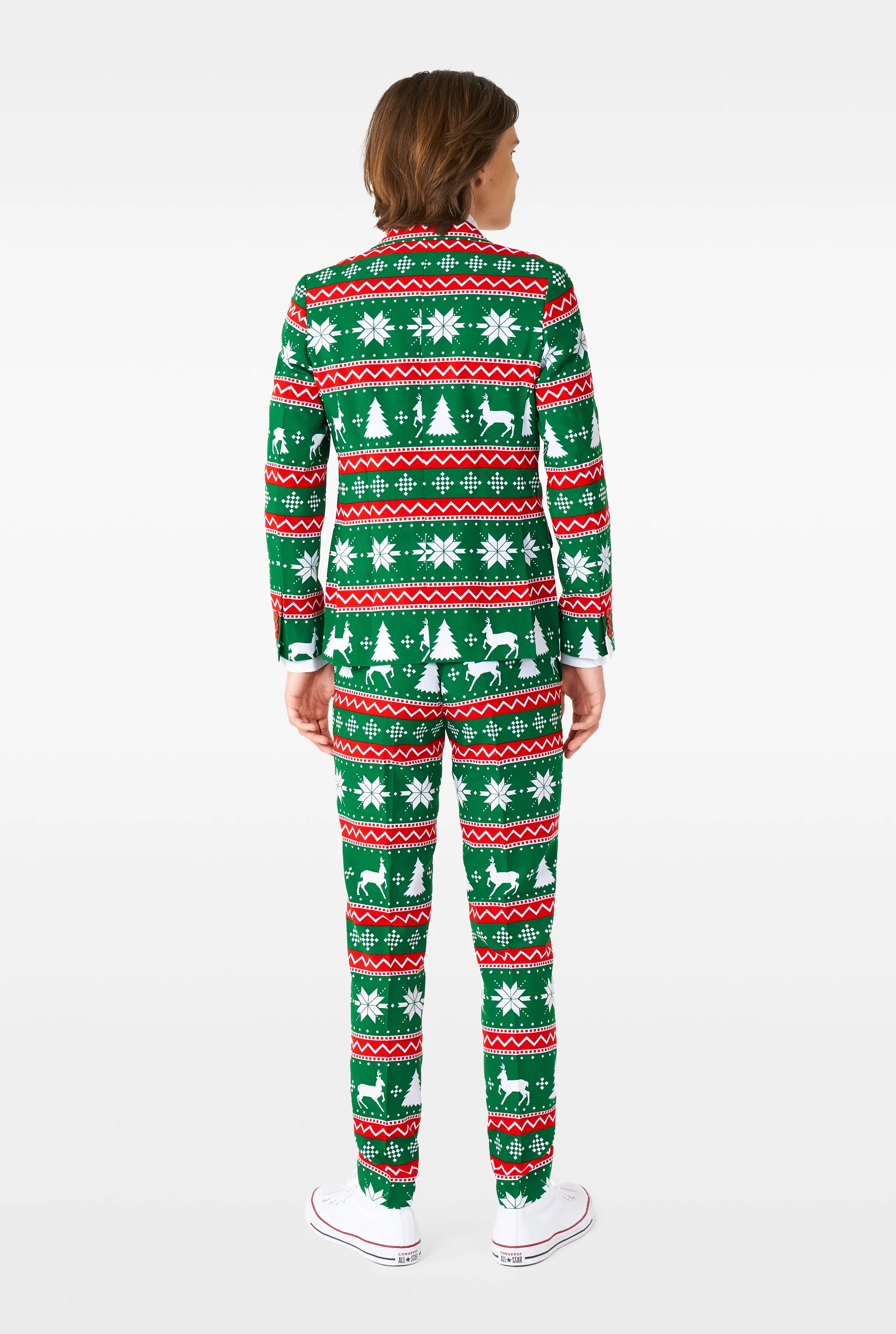 TEEN BOYS Festive Green Tux or Suit