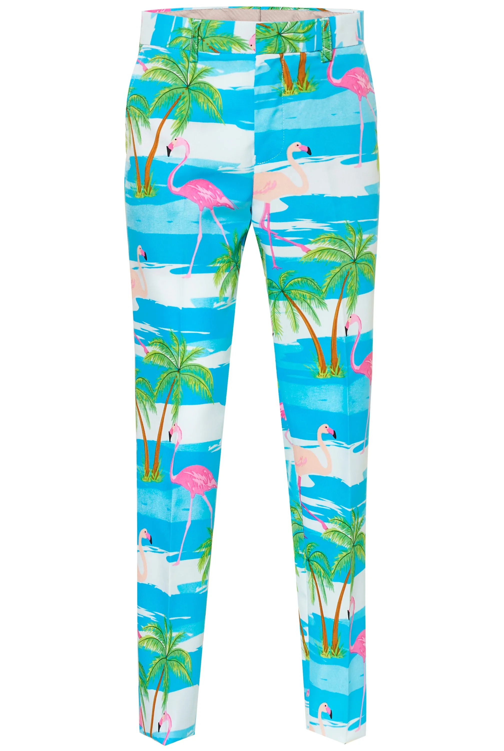 Stylish Flamingo-Themed Tuxedo or Suit for Teen Boys