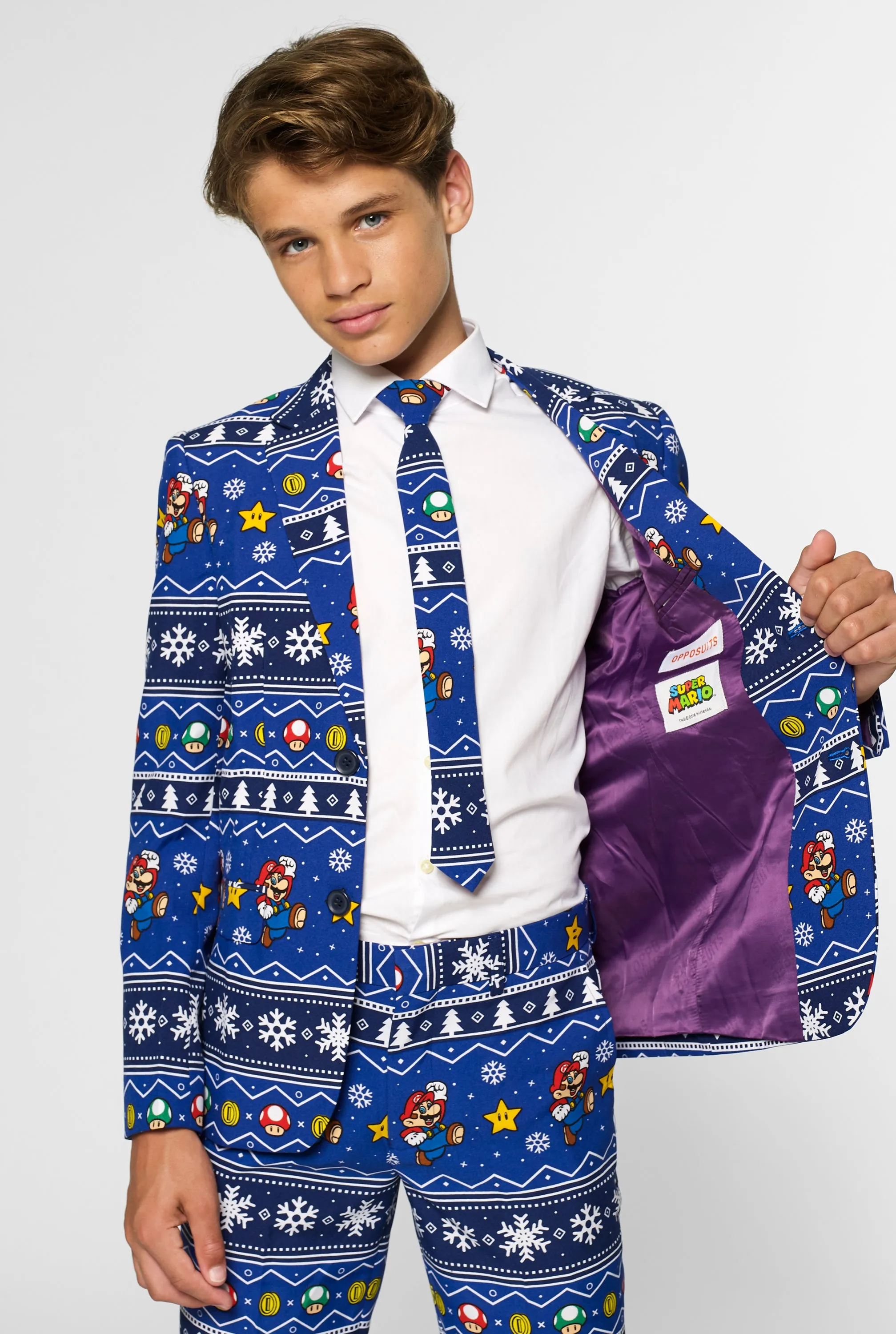TEEN BOYS Merry Mario Tux or Suit