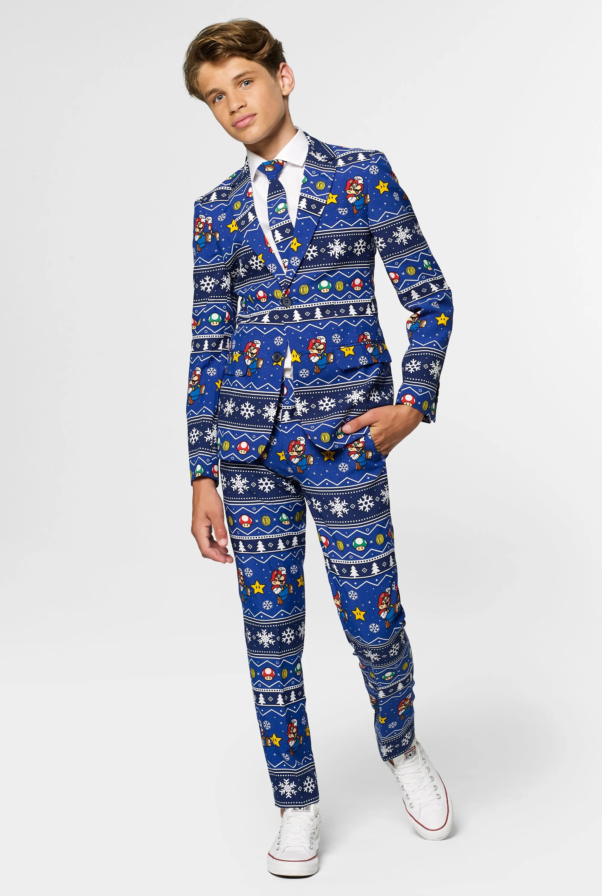 TEEN BOYS Merry Mario Tux or Suit