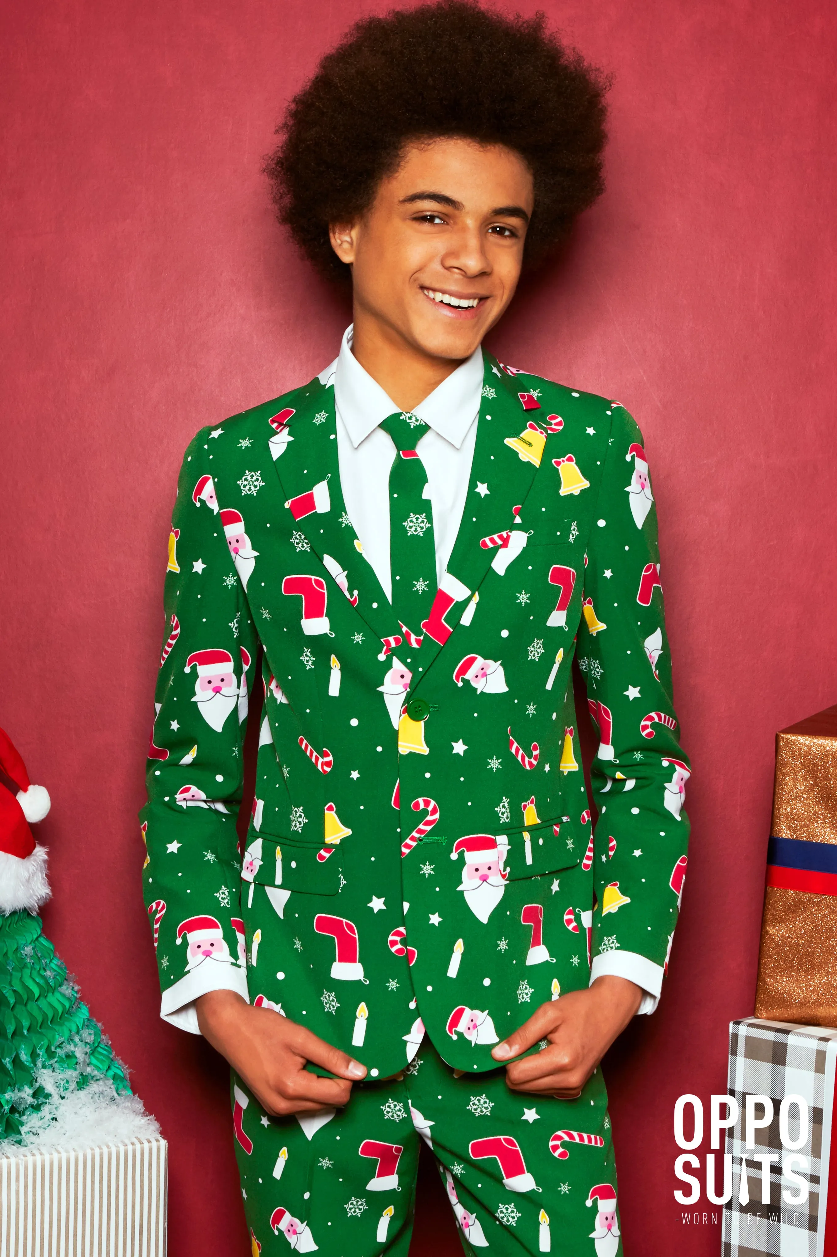TEEN BOYS Santaboss Tux or Suit