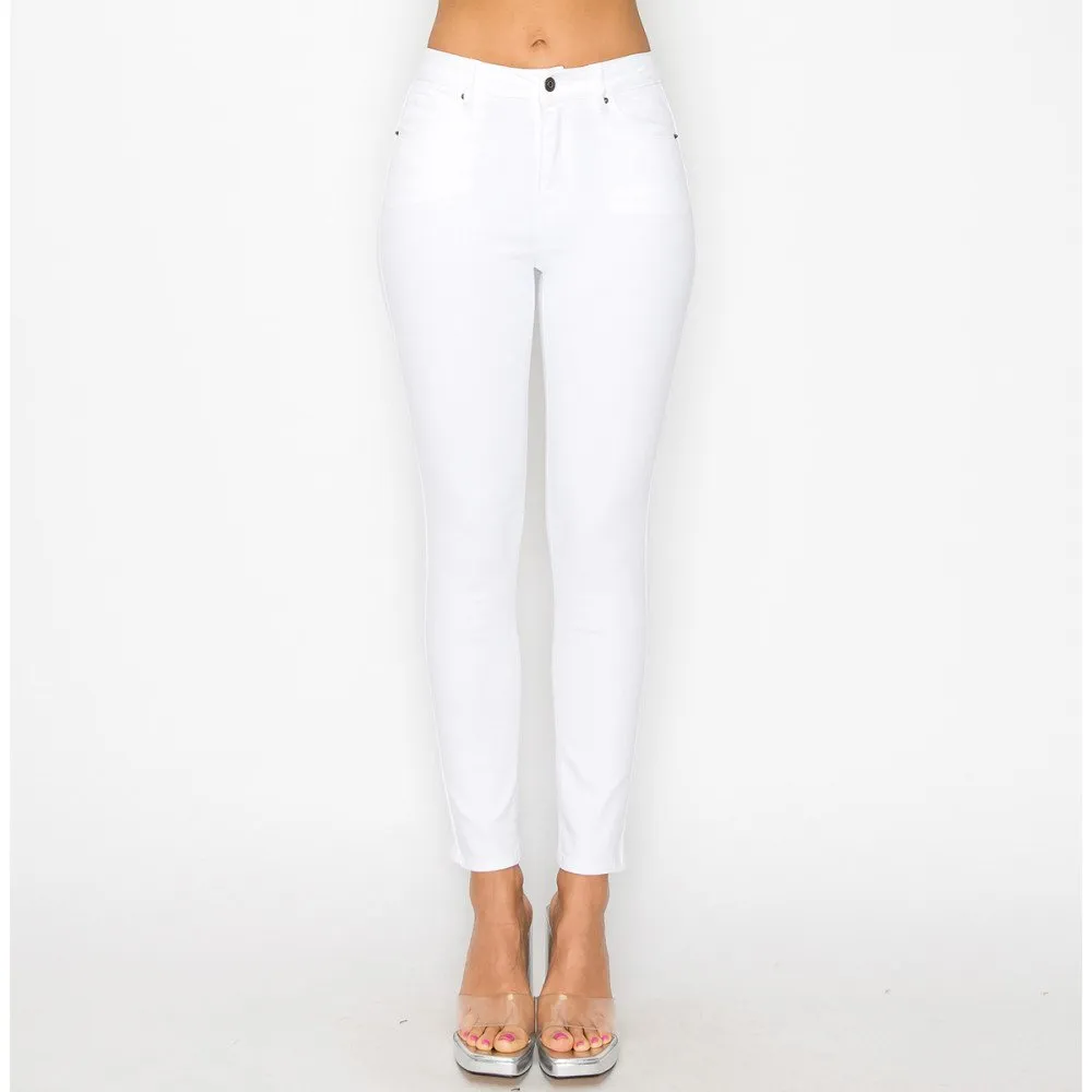 WAX JEAN Women's Repreve Butt I Love You Push-Up High-Rise Skinny Jeans