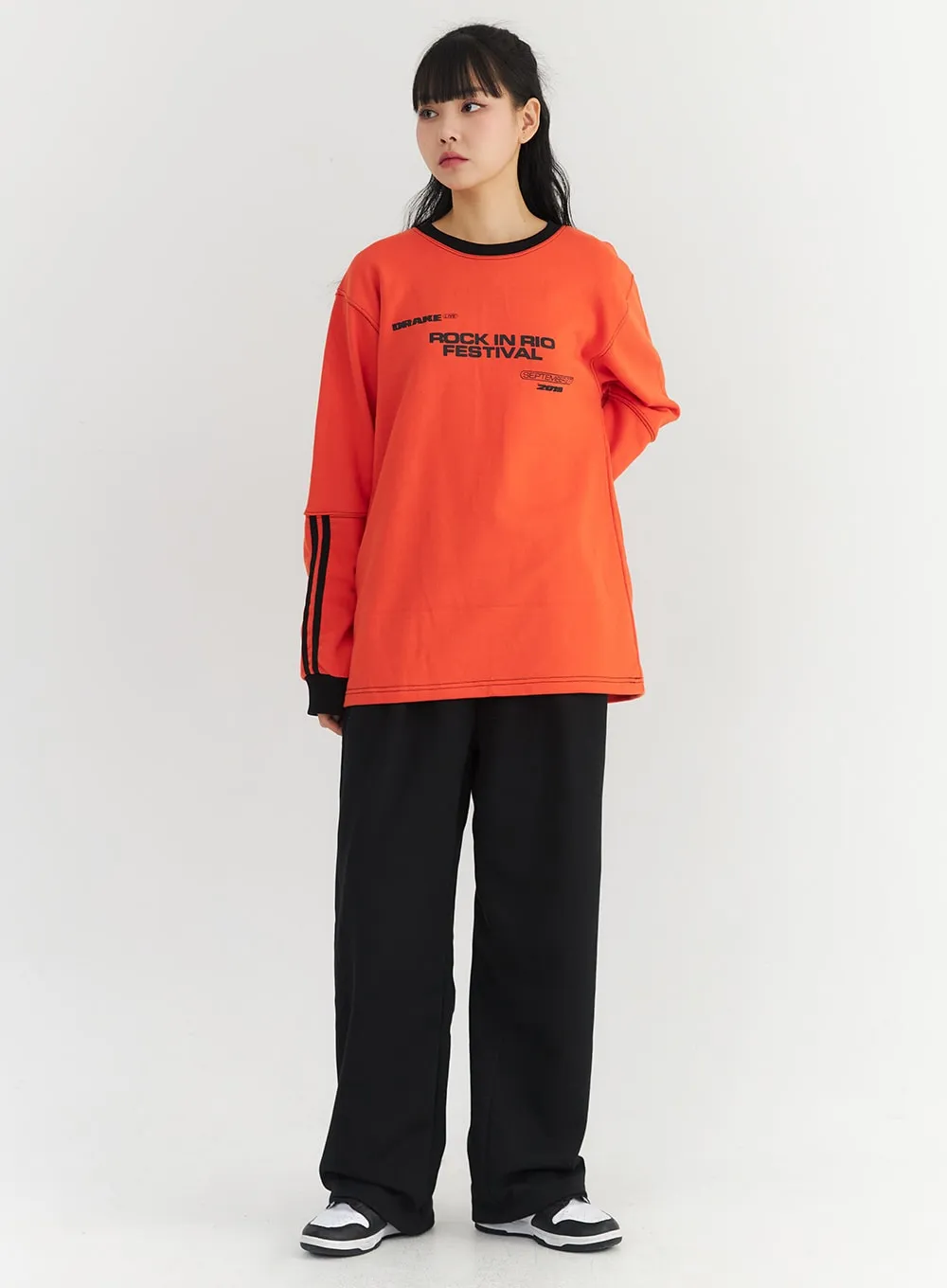 Wide Fit Banded Pants CO330