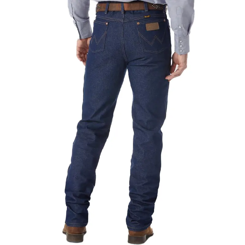 Wrangler Men's Cowboy Cut Slim Fit Hard Denim Jean